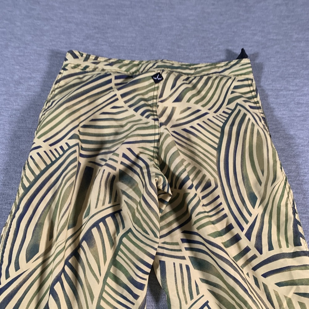 Prana Pants Womens Small Abstract Leaf Print Outdoor Hiking Polyester USA - Picture 12 of 14